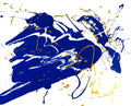 Blue Blood | Original Hand-Painted Splatter Art