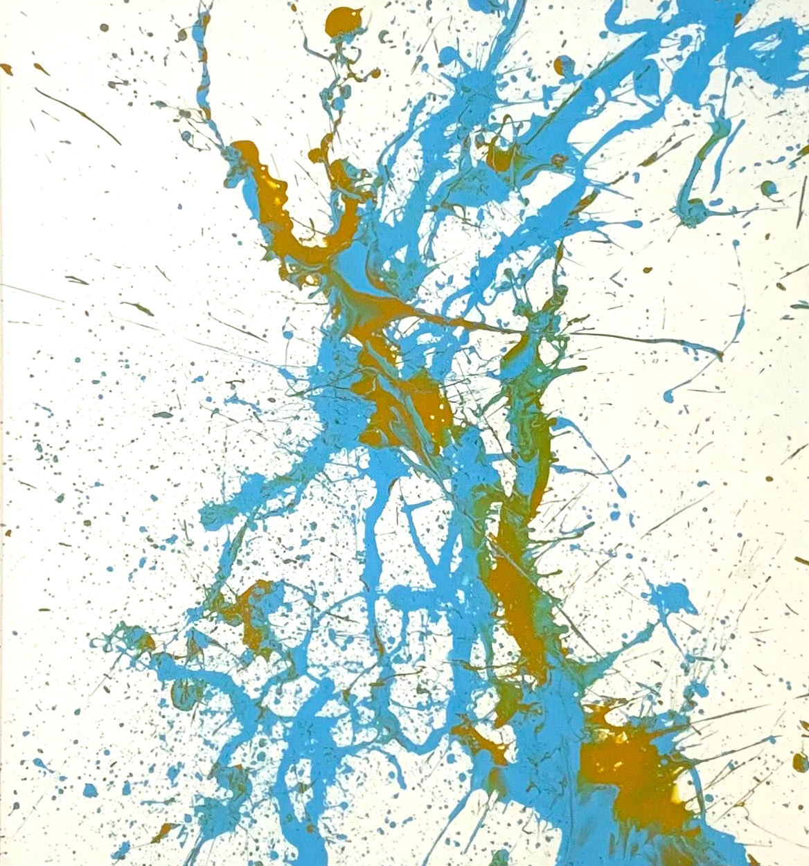 Noise Becomes Art | Original Hand-Painted Splatter Art