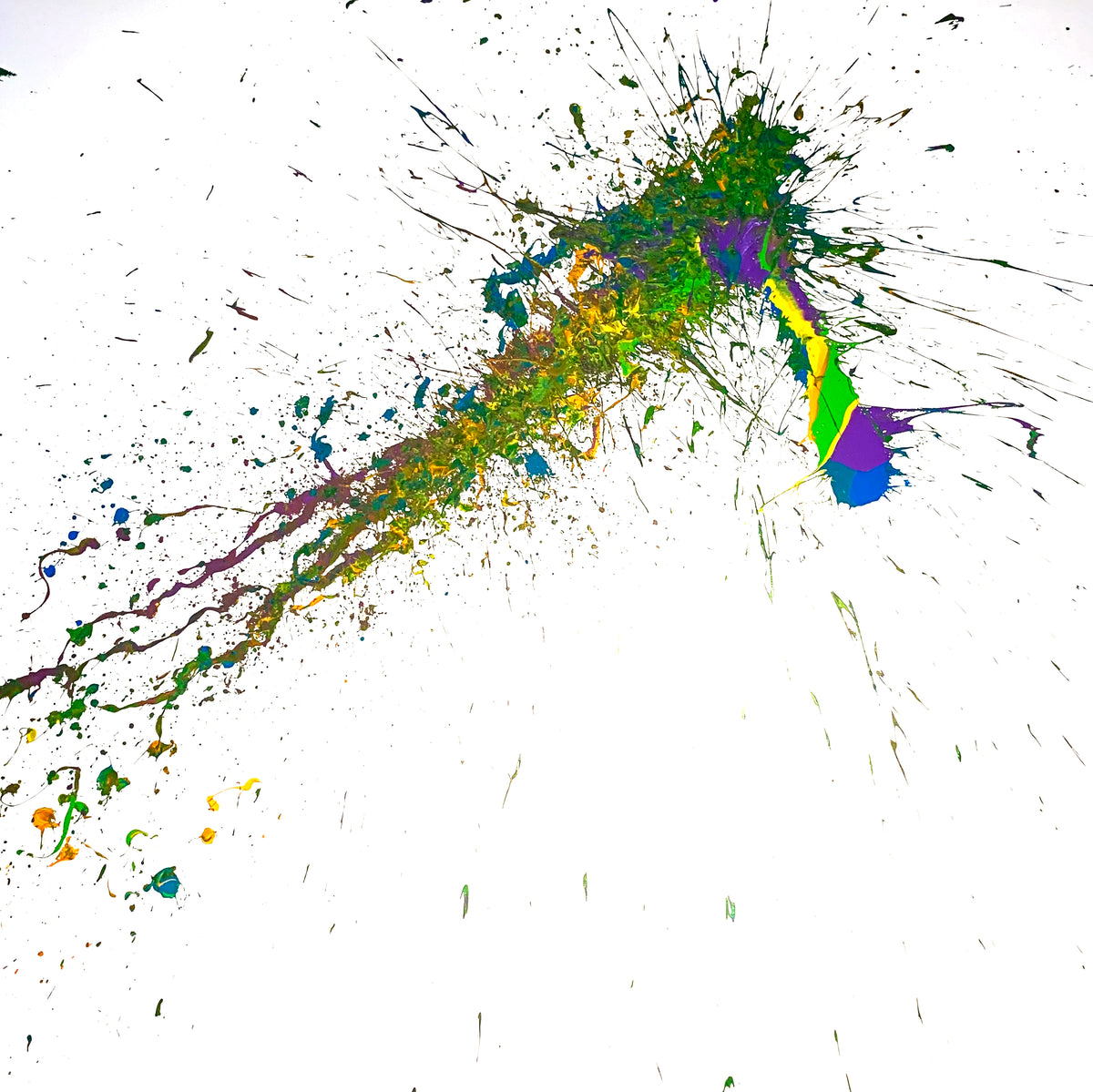 Splatterstorm | Original Hand-Painted Splatter Art