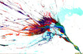 Glow! | Original Hand-Painted Splatter Art